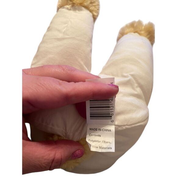 Walmart Brown Easter Bunny Rabbit Flower Dress Straw Hat Stuffed Animal 18" - Picture 6 of 8